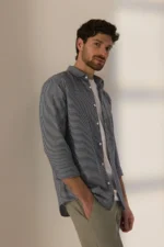 Camisa de rayas slim fit